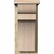 Ekena Millwork Yorktown Rough Sawn Corbel w/Backplate, Douglas Fir, 8"W x 10"D x 18"H COR08X10X18YOR01RDF - alternate 3